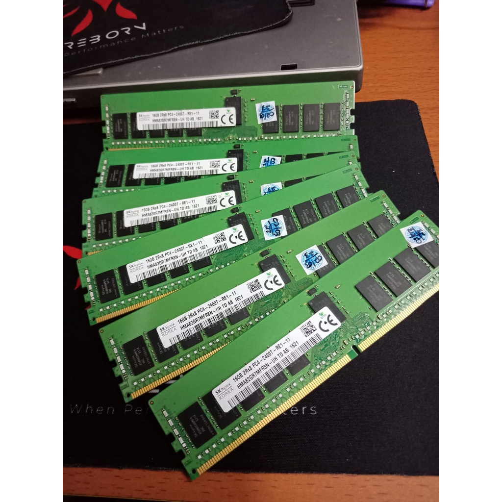 MEMORY RAM SERVER 16GB DDR4 PC4-2400T ECC REG FOR PC XEON/TOWER-RACK...MURAH MERIAH
