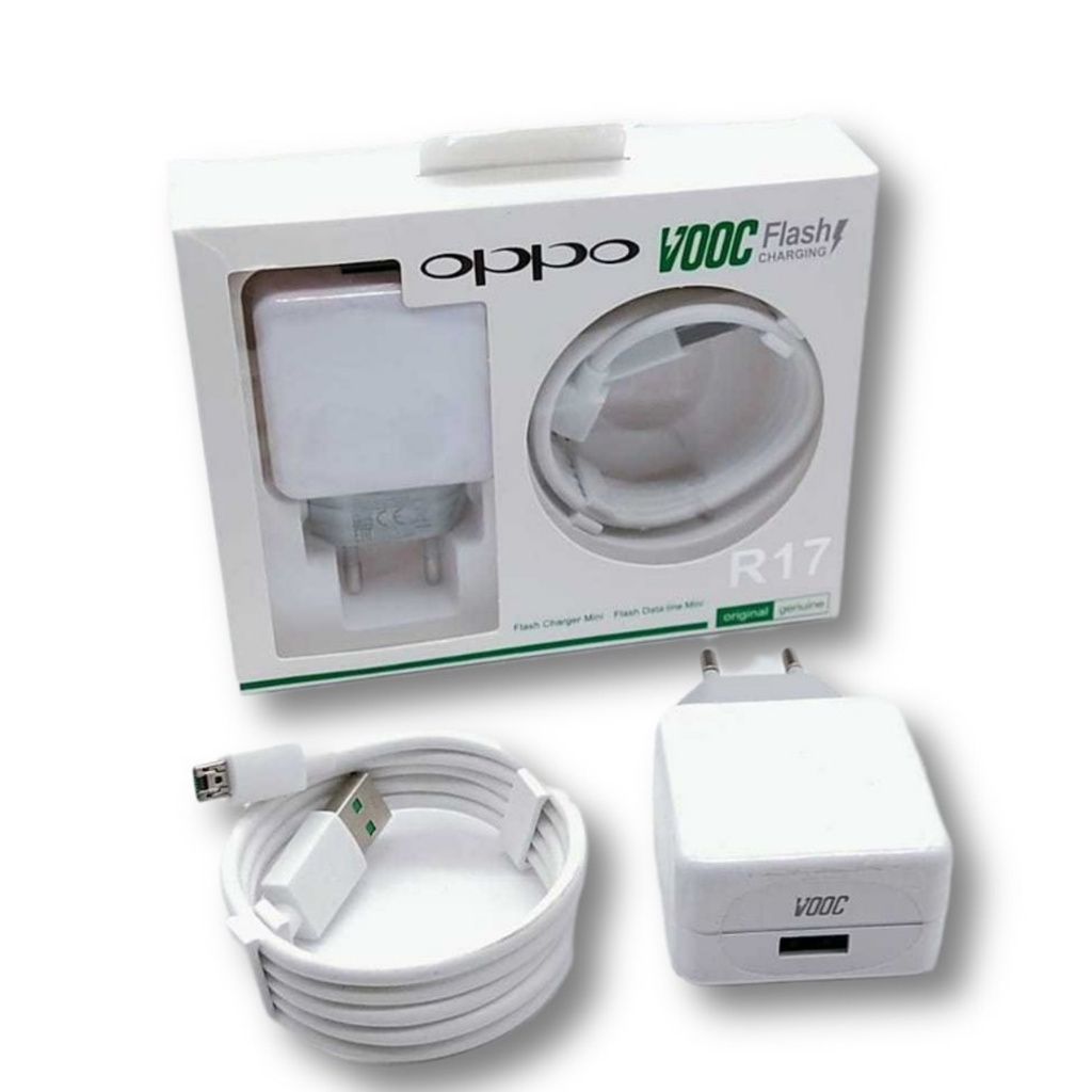 Casan Oppo R17 Mirco Original Fast Charging Cas/Charger R17 VOOC Oppo F9 F7 F5 F1s F1 Plus