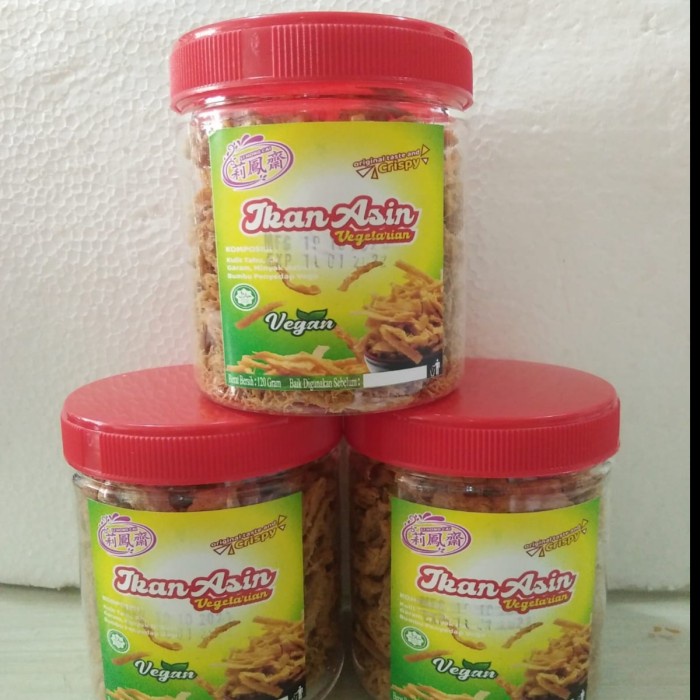 

IKAN ASIN VEGETARIAN VEGAN 120 GR