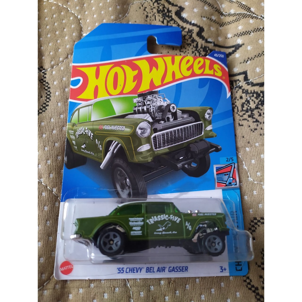 Hot Wheels 55 Chevy Bel Air Gasser Triassic Five