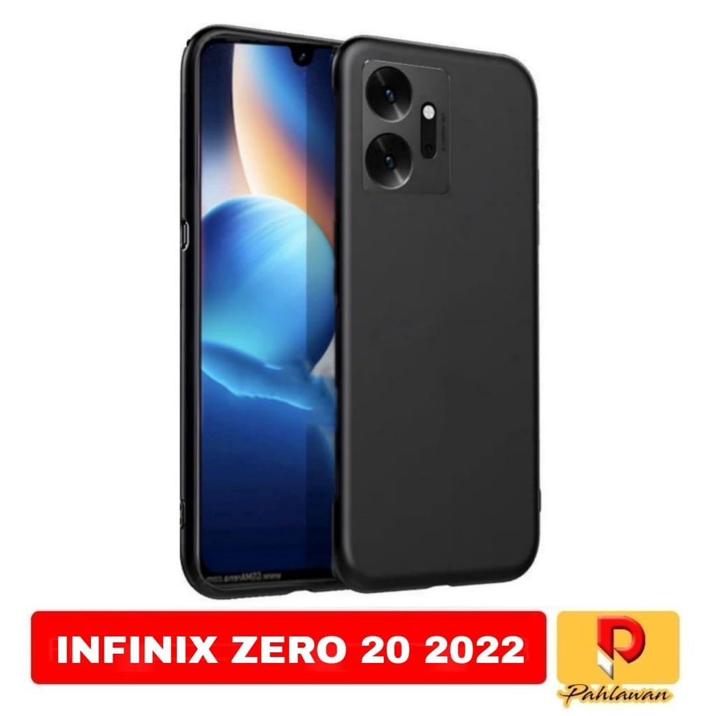 CASE INFINIX ZERO 20 Soft case Ultra Slim matte Premium - INFINIX ZERO 20, Hitam