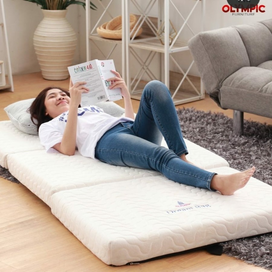 Kasur Lipat Olympic Dreambag / Kasur Busa Murah Busa Piknik Praktis Kasur Lipat