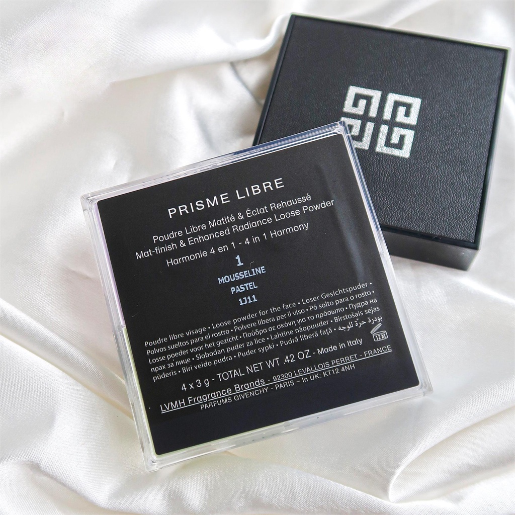 Givenchy Prisme Libre Setting &amp; Finishing Loose Powder 12g/Mat-Finish &amp; Enhanced Radiance Loose Powder 4 in 1 Harmony