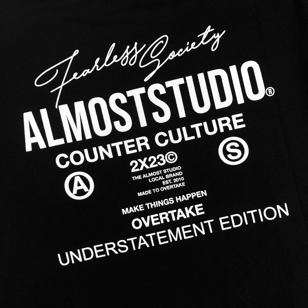 Almost Studio - T-Shirt - Almstcc - Black