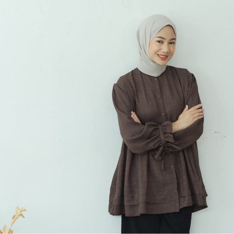 Eveseitch - New Product Kyuri Shirt - Shirt Wanita