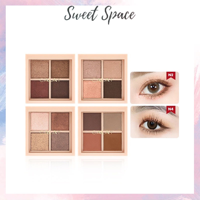 CALAY EYESHADOW SMOKEY 4 COLOR NUDE [SWEETSPACE]