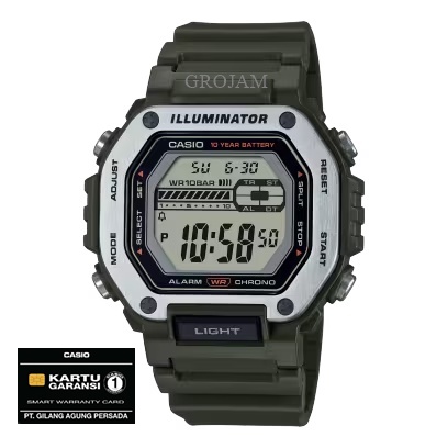 CASIO MWD-110H-1A MWD-110H-3A MWD-110H-8B MWD 110H ORIGINAL RESMI