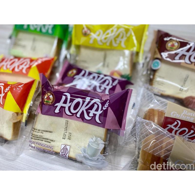 

Promo Roti Aoka Ready Berbagai Varian Rasa Mumer roti lembut dan enak harga per pcs