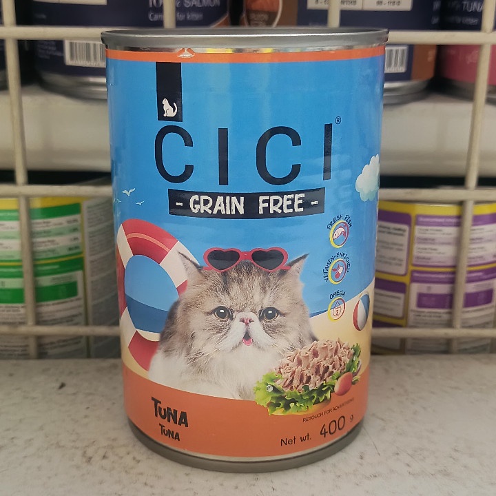 Makanan Kucing Cici Kaleng Adult Tuna 400G Wet Food