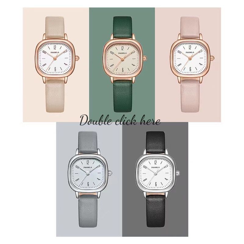 Jam tangan analog wanita Dakota Kalep sintesis Casual style