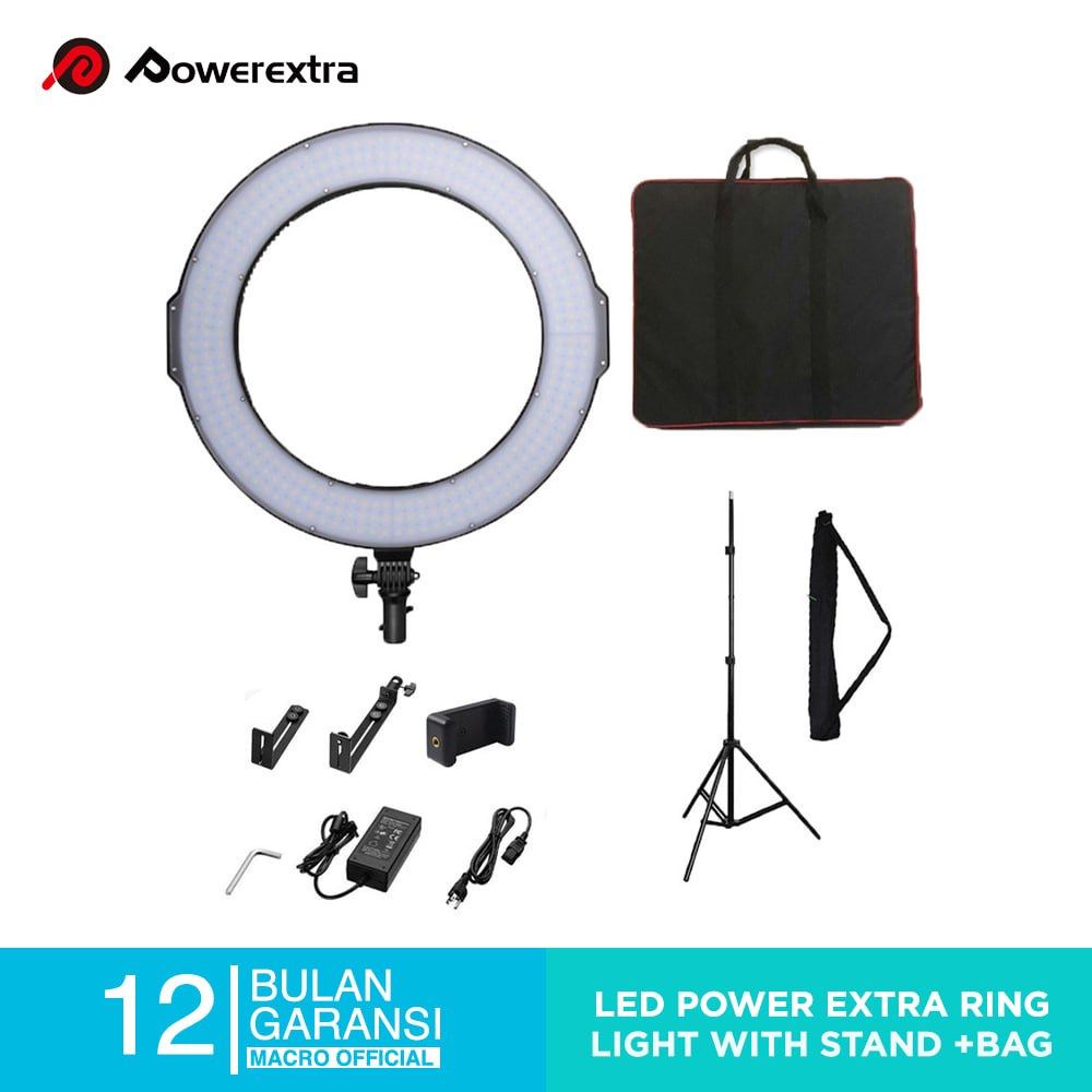 POWEREXTRA LED Ring Light  RL-288A + Light Stand
