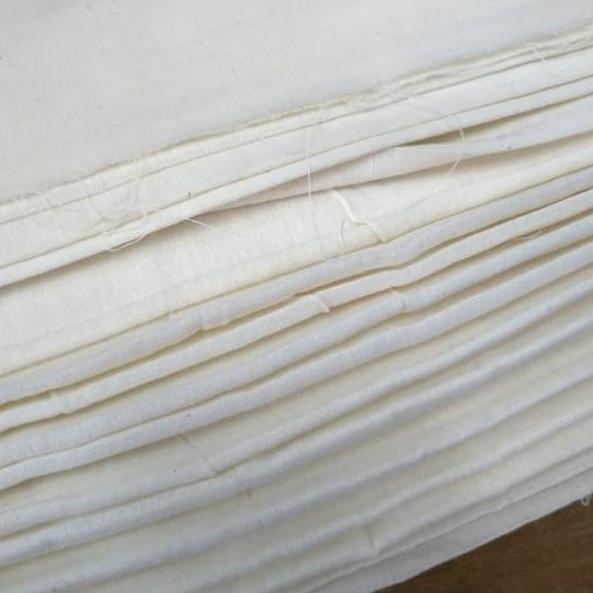 9.9 BRANDS FESTIVAL Kain Bahan Blacu Belacu Putih Tebal Rapat Spesial Lebar 150 cm L.150