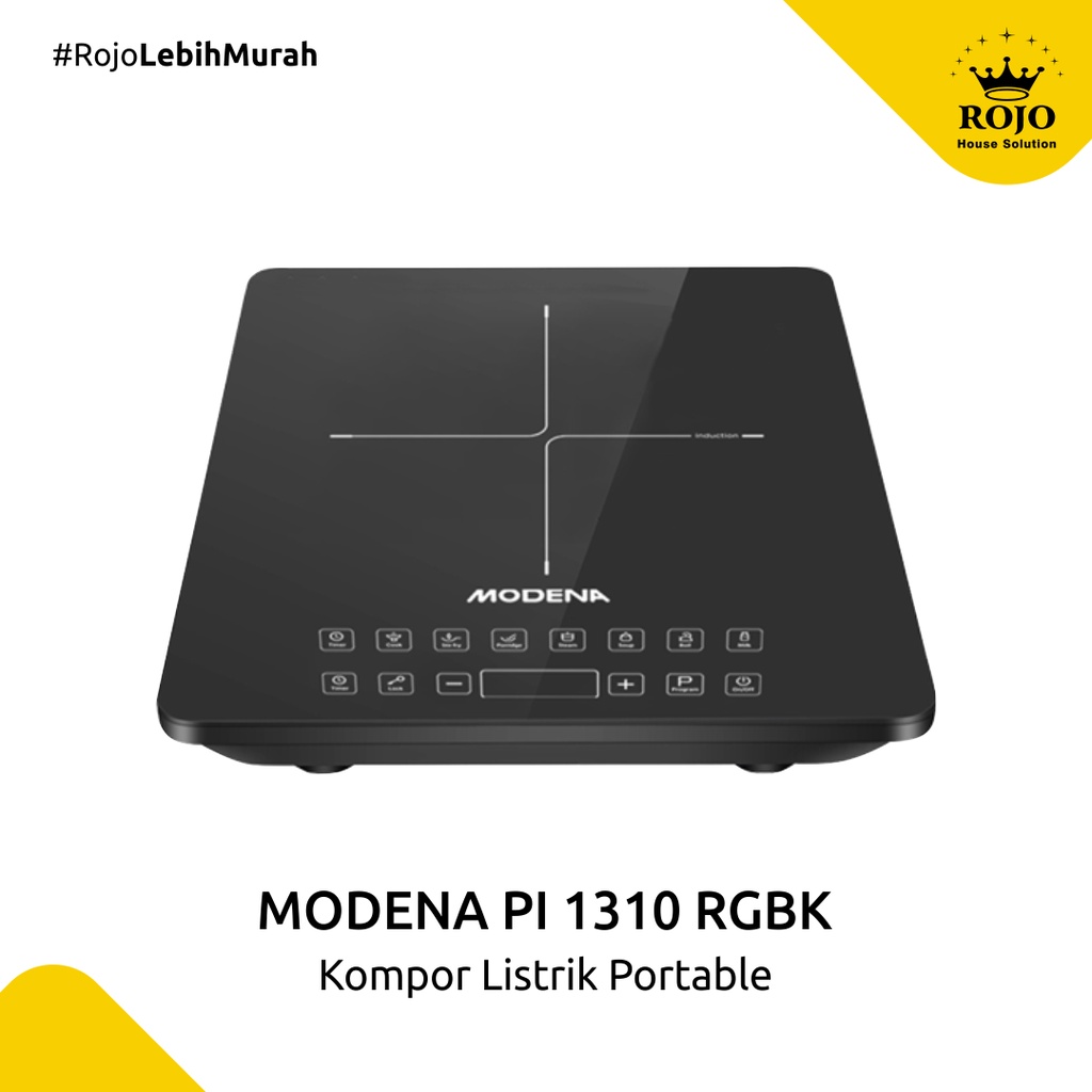 Modena PI 1310 RGBK Kompor Listrik Portable 1 Tungku