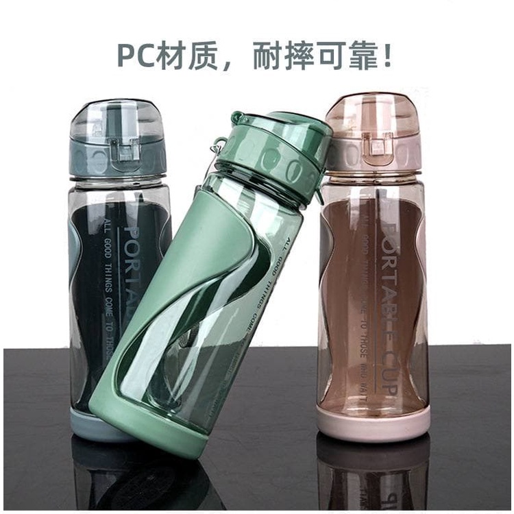 Botol Sport Clip On 570 Ml BOTOL MINUM Plastik TUTUP KANCING PORTABLE CUP FoodGrade Bottle Sport High Quality A143