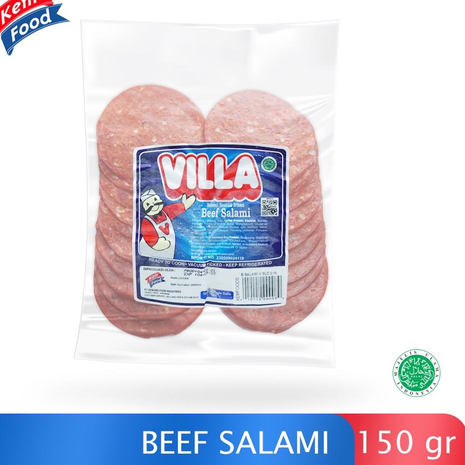 

>D2289) ⭐⭐⭐⭐⭐ Villa Beef Salami 150 gr