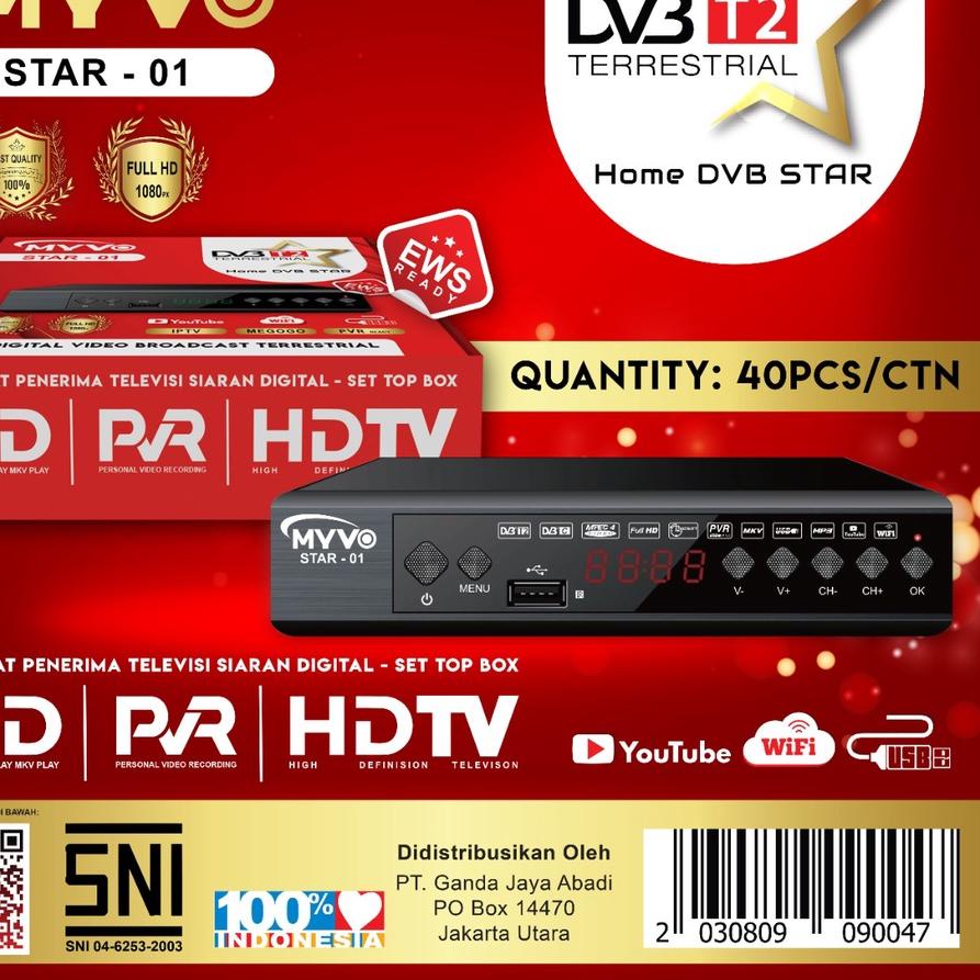 ➴ SET TOP BOX TV DIGITAL DVB HD / BOX TV ☊