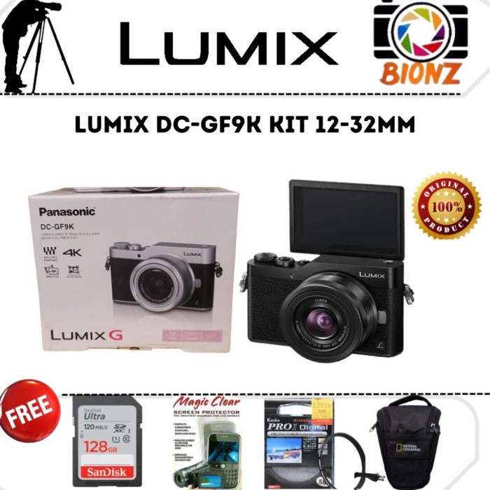 CAMERA PANASONIC LUMIX DC-GF9K KIT 12 32MM