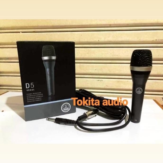 MIC KABEL AKG D5 MICROPHONE AKG D 5 FREE DOMPET KABEL HOLDER MIC