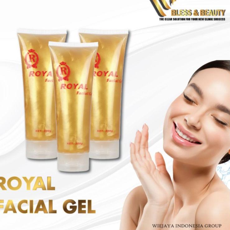 Ω Gel Royal facial gold gel Hifu IPL RF Ultrasonic Lifting Tightening ➽