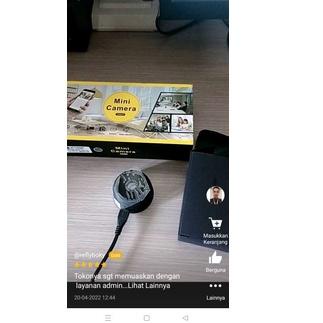 ► Ip Cam Kamera Cctv Mini Spy Cam Wireless Full Hd 1080p Kamera Pengintai ○