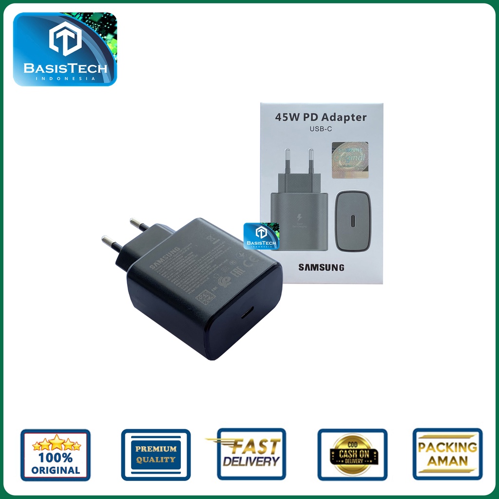 ADAPTER KEPALA CHARGER SAMSUNG S20 45W TA-845 ORIGINAL QUALITY