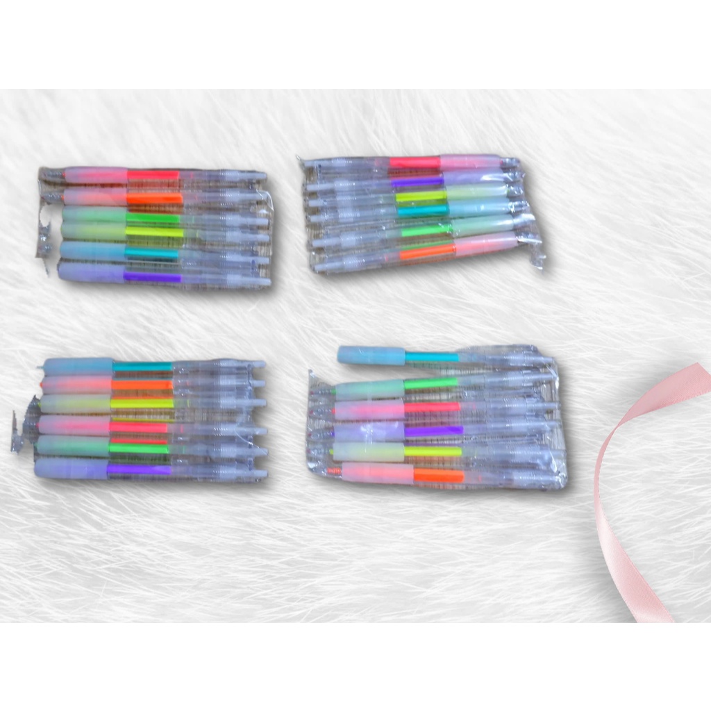 

6 PCS Pen Pulpen Marker Jelly 3D Warna Warni Untuk Pelajar