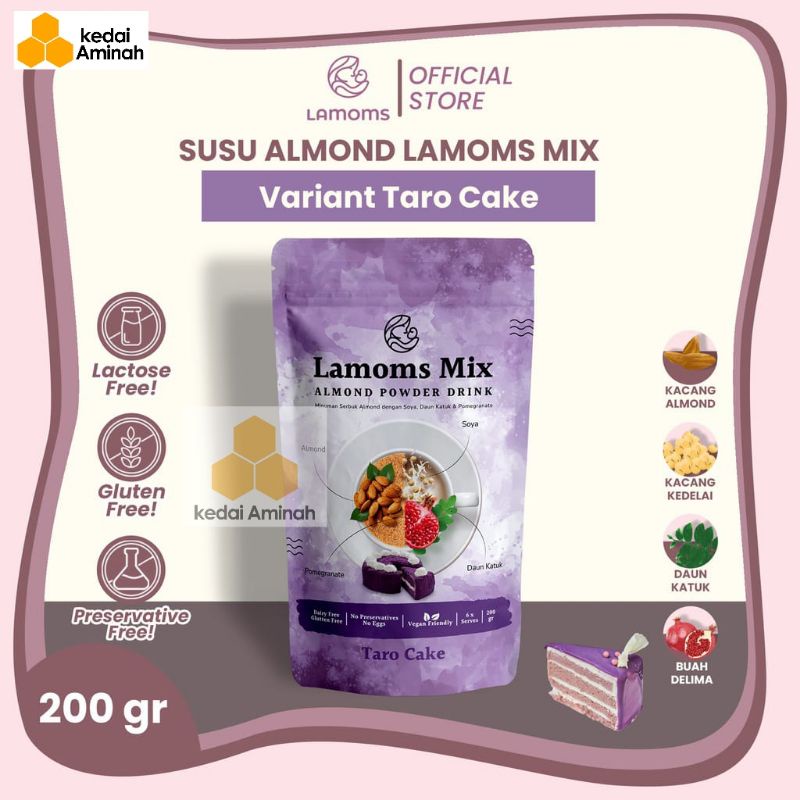 

Susu Almond Lamoms Mix, 200 gr
