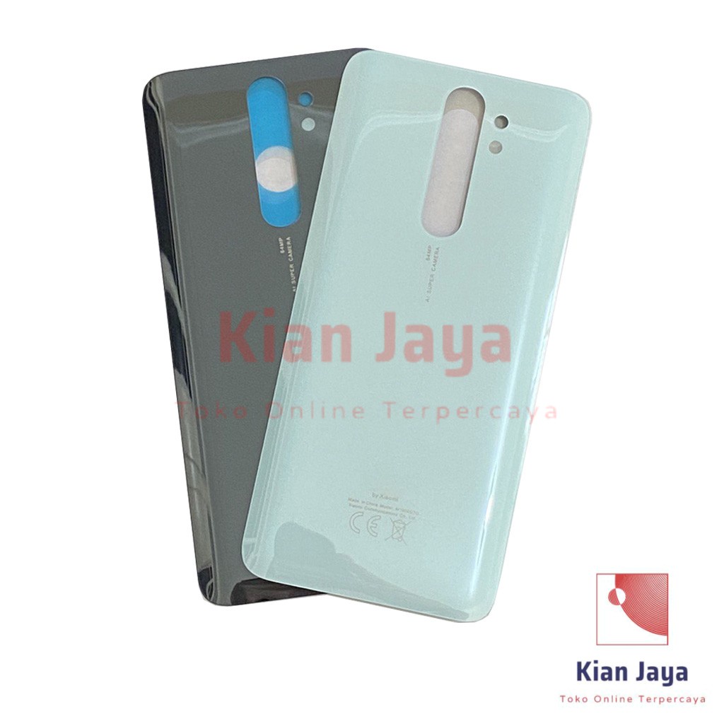 Backdoor Xiaomi Redmi Note 8 Pro Back Cover Tutup Belakang Baterai Cassing Casing Backcase Original