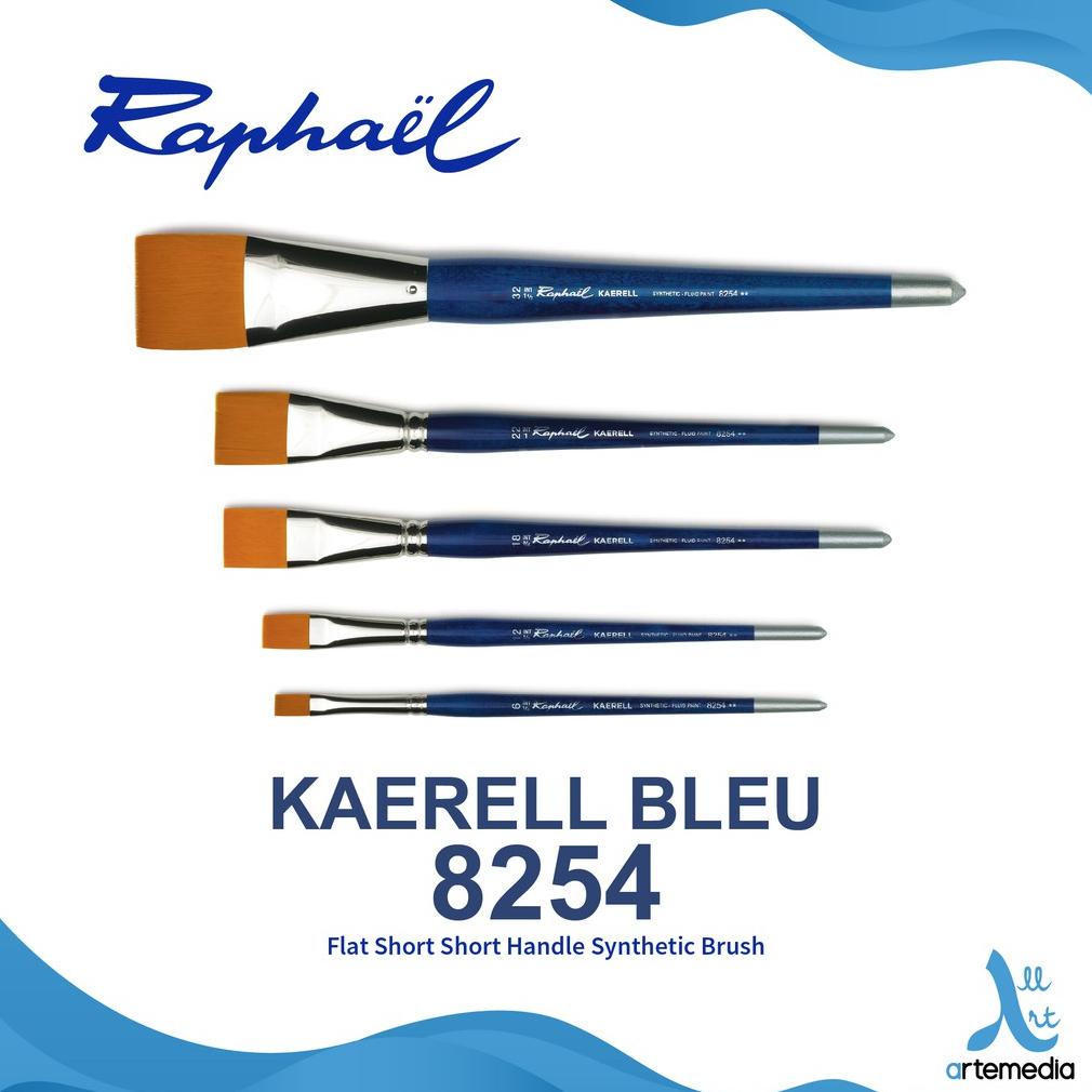 

Kuas Lukis Raphael 8254 Flat Kaerell Bleu Synthetic Brush Short Handle