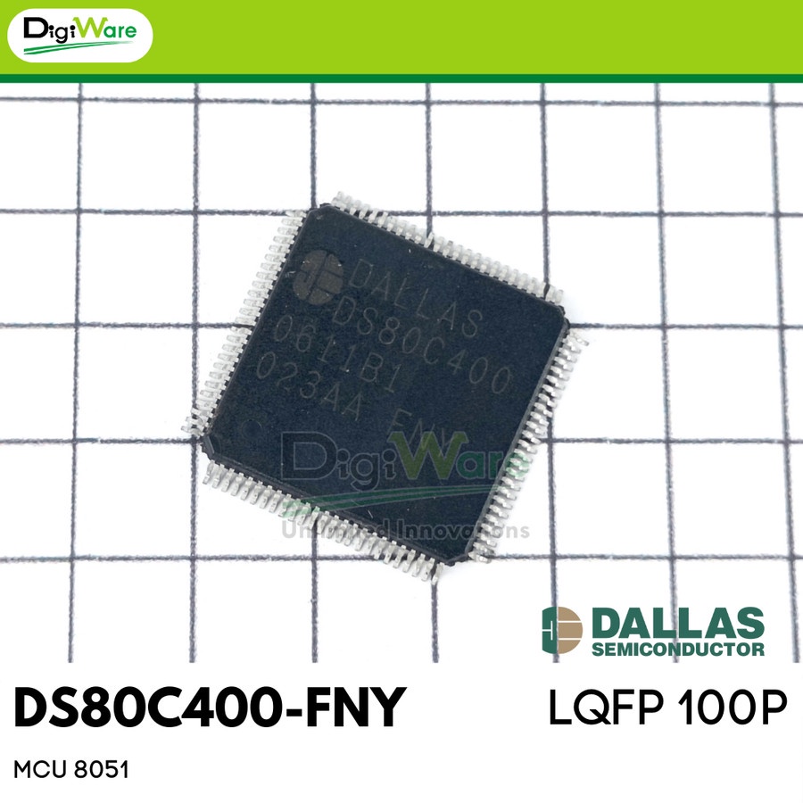 DS80C400-FNY MCU 8bit 8051 LQFP 100 Pin