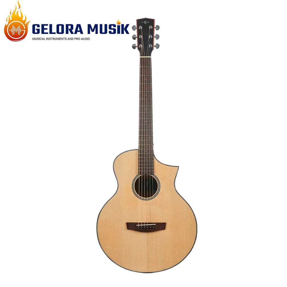 Gitar Akustik Elektrik Hex L100CE M