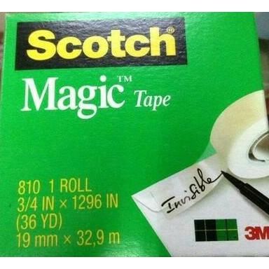 

Magic Tape Scotch 3M 810 3/4" PROMO