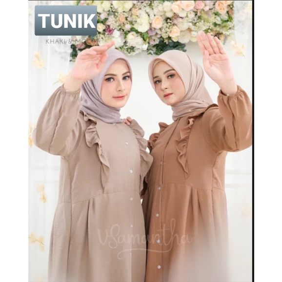 TUNIK TANIA TERBARU TRENN MASA KINI/ATASAN MUSLIMA/ BAJU WANITA