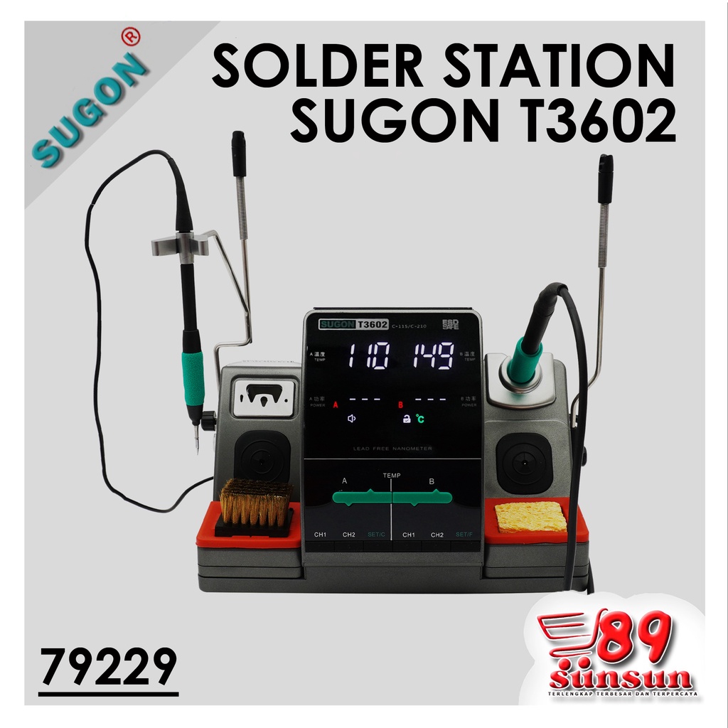 SOLDER STATION SUGON T3602 ORIGINAL