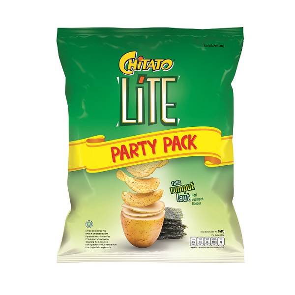 Promo Harga CHITATO Lite Snack Potato Chips Seaweed 168 gr - Shopee