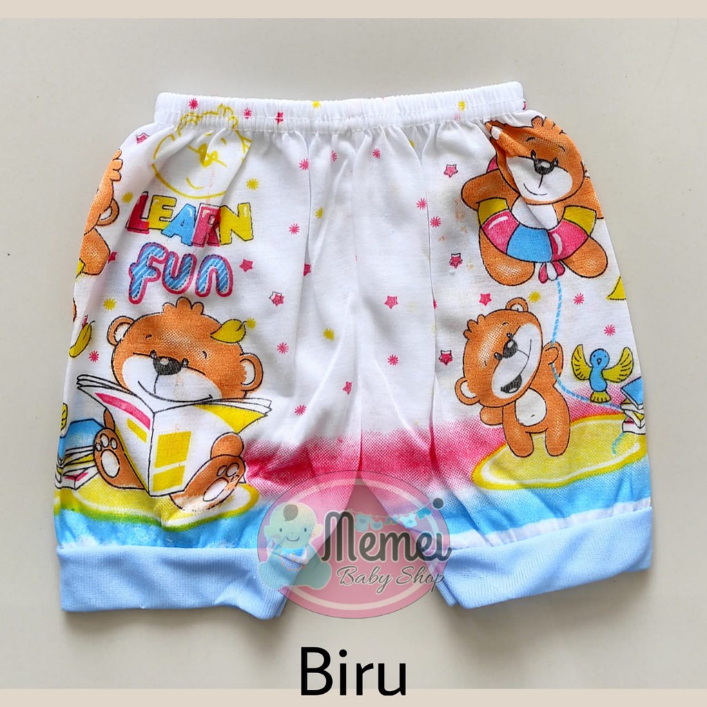 1 LUSIN (12 pcs) Celana bayi pendek KATUN halus lembut