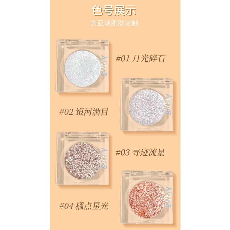 LM-5138 SVMY Eyeshadow Glitter 4 Warna