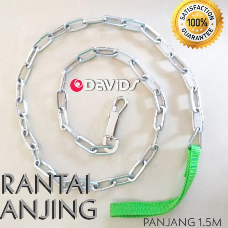 HARGA BERSAHABAT Rantai Anjing Besar Rante Dan Kalung Panjang Kuat Tali Tuntun