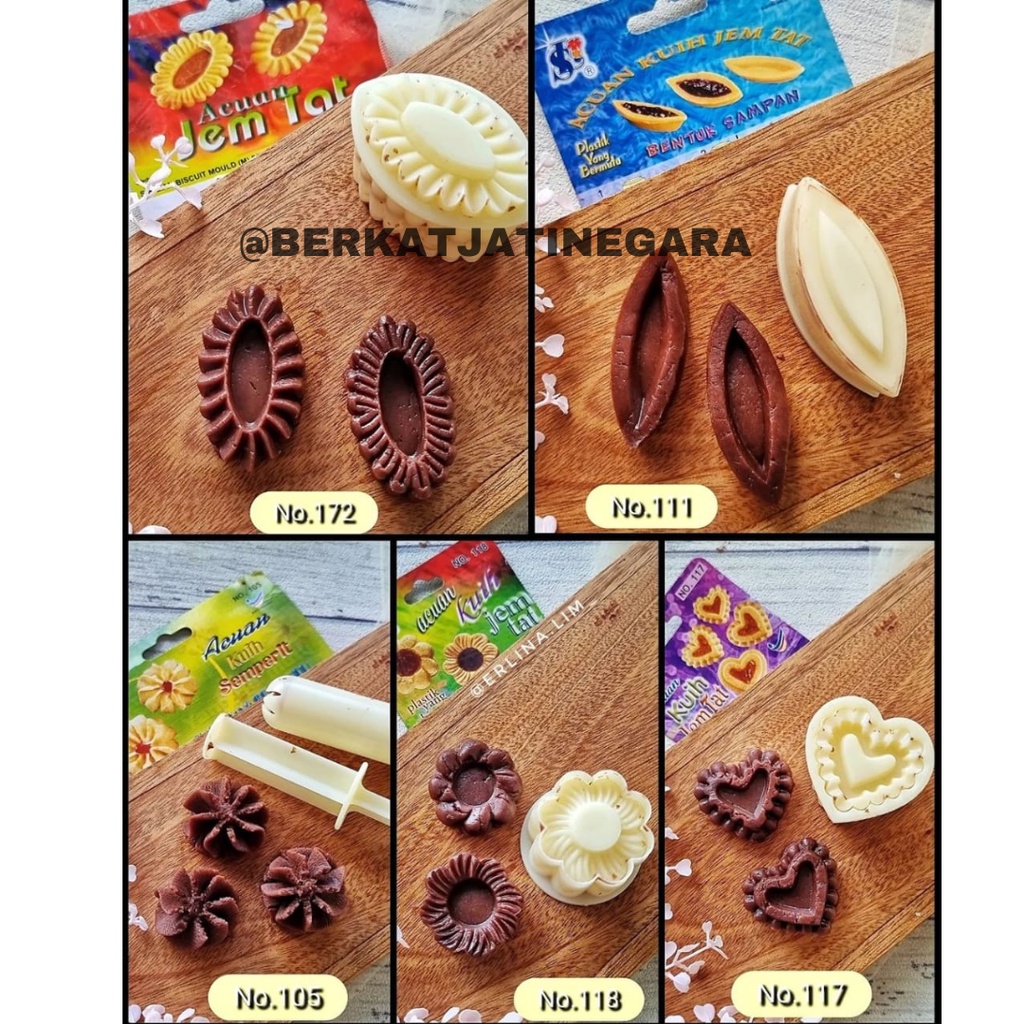 ACUAN KUE JEM TART / CETAKAN KUE SINLIAN / CETAKAN KUE KERING