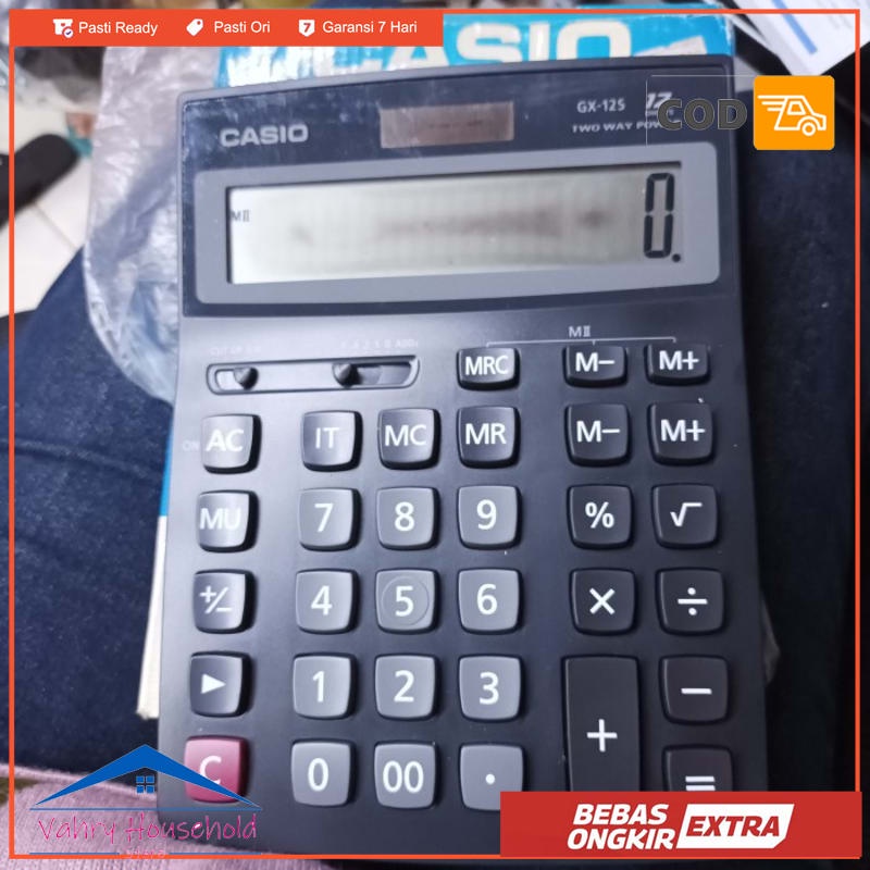 

CALCULATOR KALKULATOR CASIO GX-12S GX 12 S NEW ORIGINAL