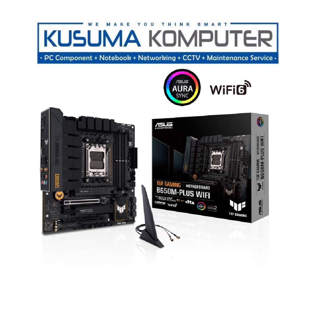ASUS TUF GAMING B650M-PLUS WIFI DDR5 AM5