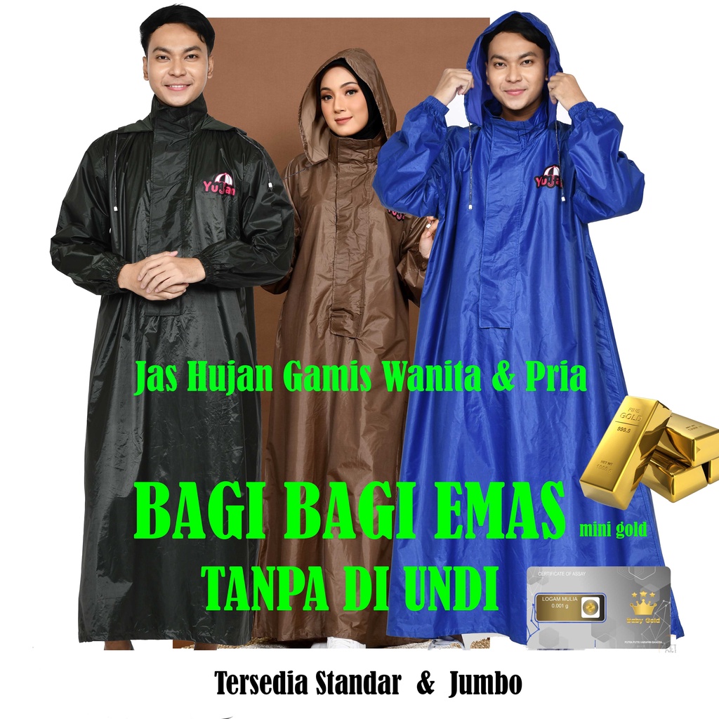 Jas Hujan Gamis / gamis jas hujan / jas hujan wanita gamis / mantel hujan gamis