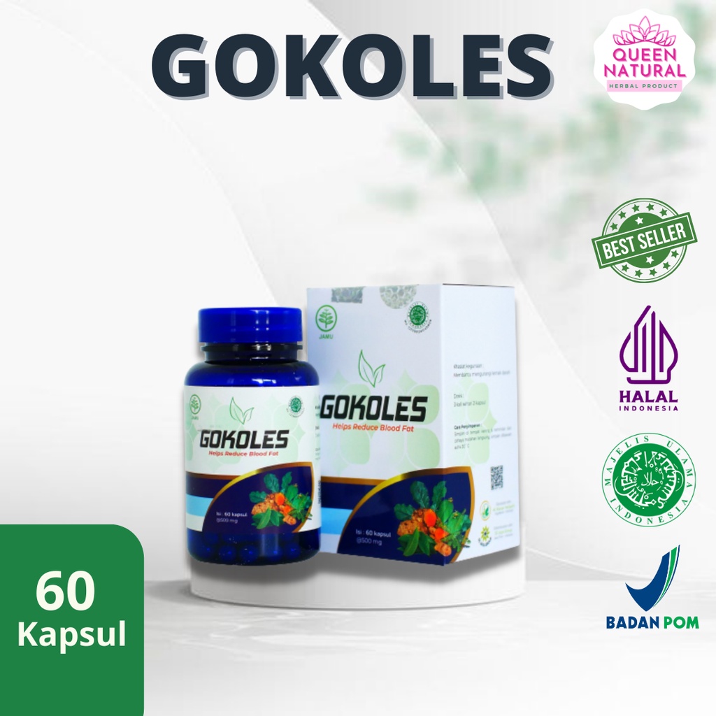 GOKOLES HERBAL ALAMI SOLUAI KOLESTEROL ORIGINAL