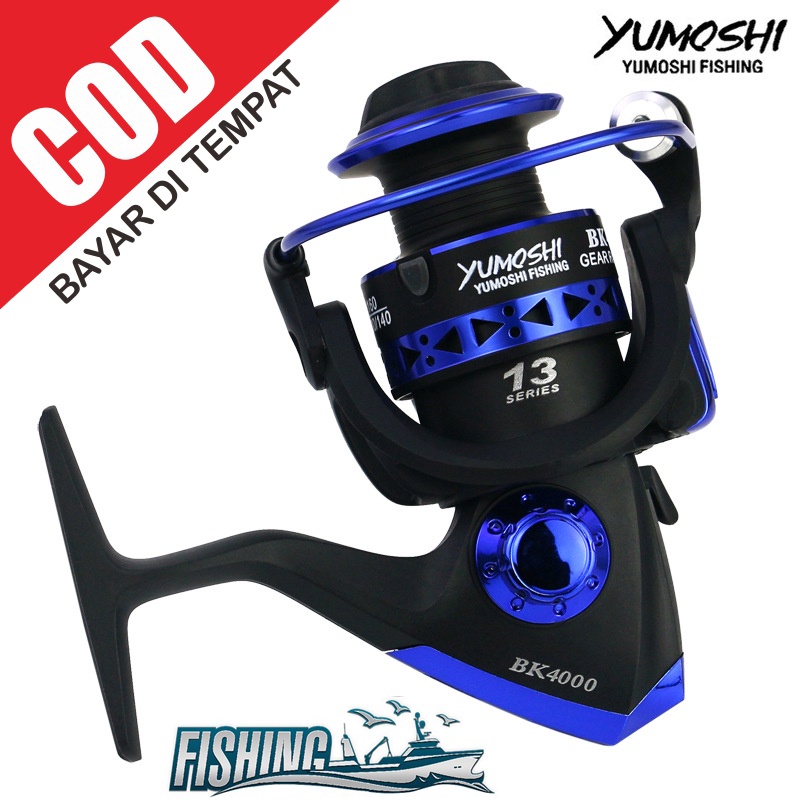 Reel Pancing Laut 9000 10000 11000 12000 Series Max Drag 30KG 13+1 Stainless Steel BB 4.6:1 Rasio Ge