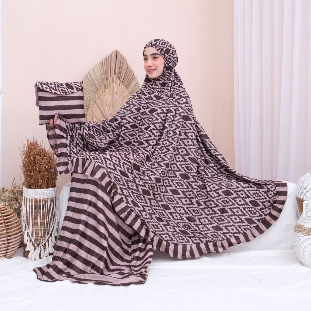 mukena dewasa mukena batik premium mukena terbaru motif jumbo