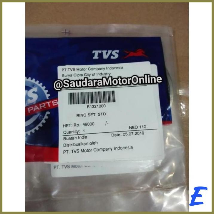 [SMO] RING SEHER OS STD TVS NEO 110-DAZZ 110 (R1321000) ORIGINAL