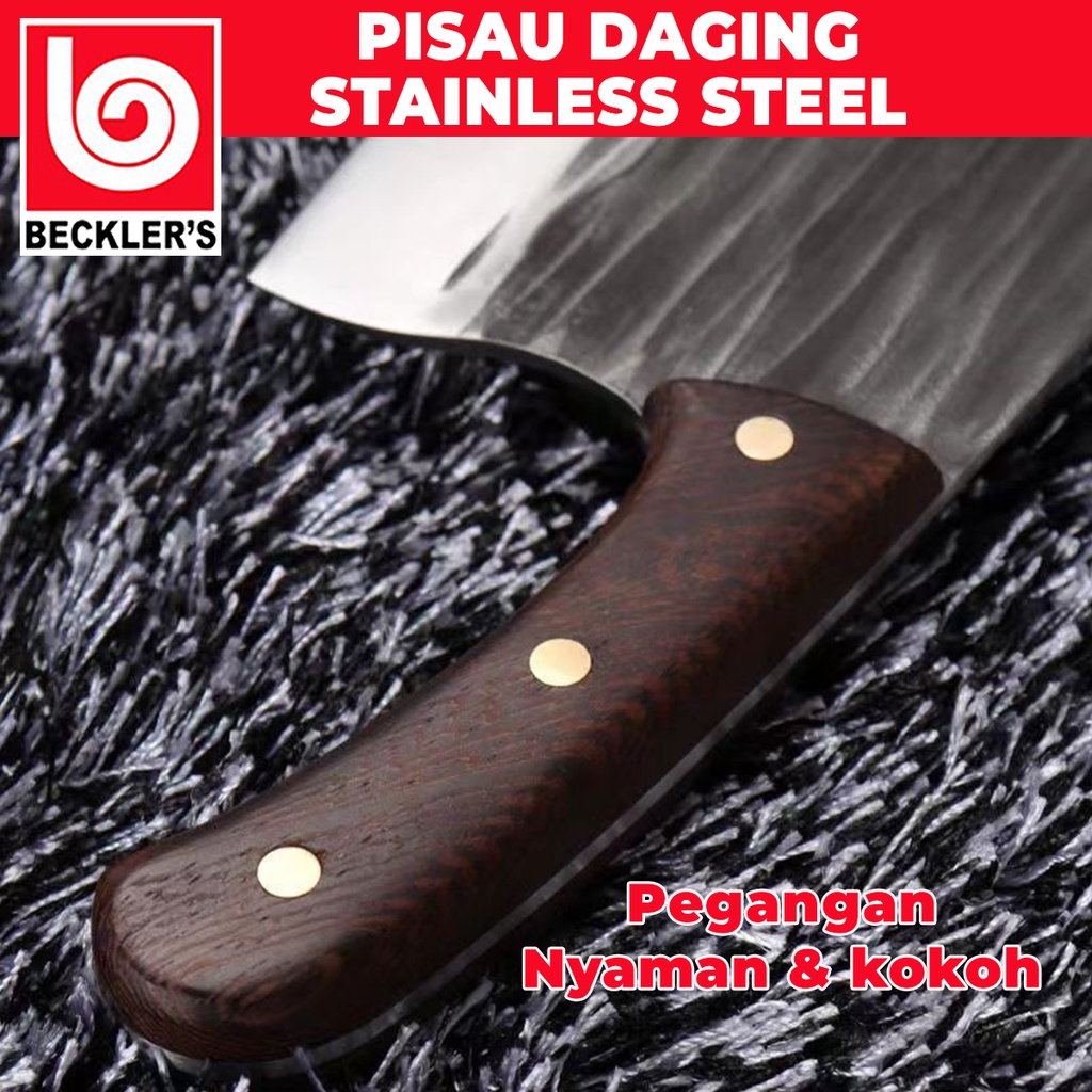 Pisau Daging Pisau Koki Proffesional / Daging Super Tajam Jepang Tidak Berkarat / Super Knife Stainless Steel