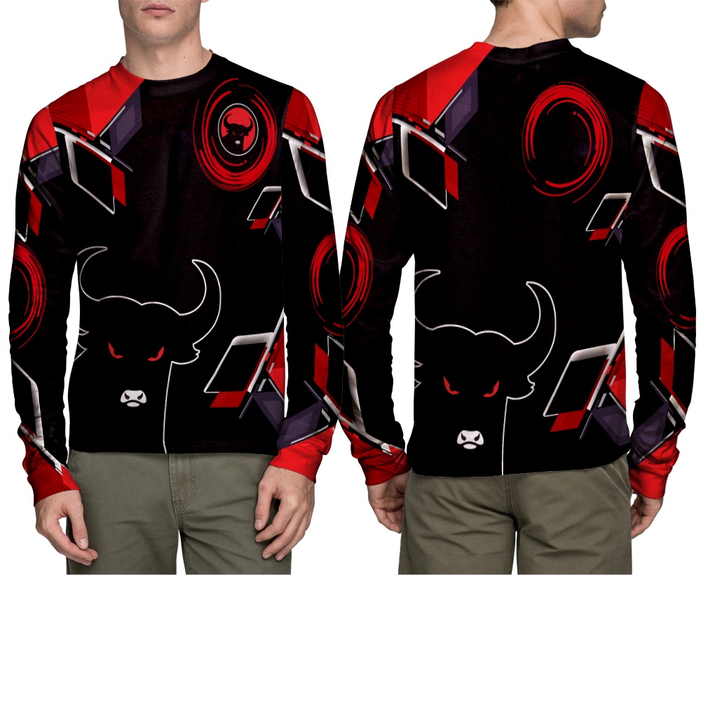 KAOS PDI PERJUANGAN //Baju PDIP / Baju Partai / Baju Kaos keren Partai PDIP Lengan Panjang - 2024