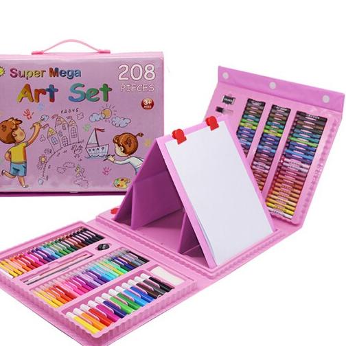

Murah Ekonomis <^ SJA ^> 208pcs Crayon Anak Set 208pcs Blossom Kids Crayon Mewarnai dan Melukis Lengkap dengan Cat Air