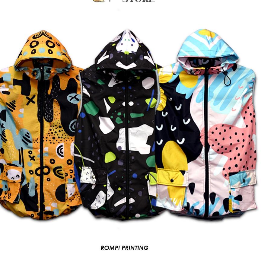 Star Seller. Rompi Wanita - Vest Pria - Hoodie Sepeda - Atasan Olahraga - Anti Bakteri - All Size - 
